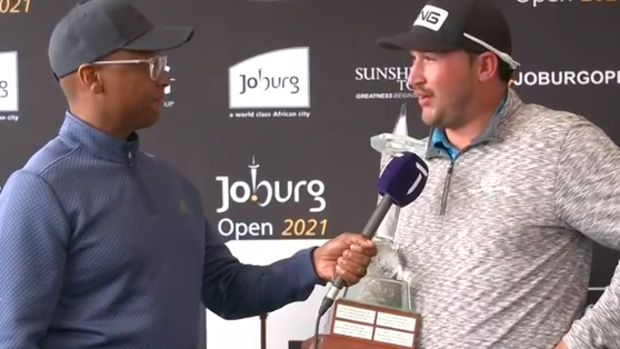 Thristan Lawrence declared Joburg Open winner as tournament ends in 36 holes